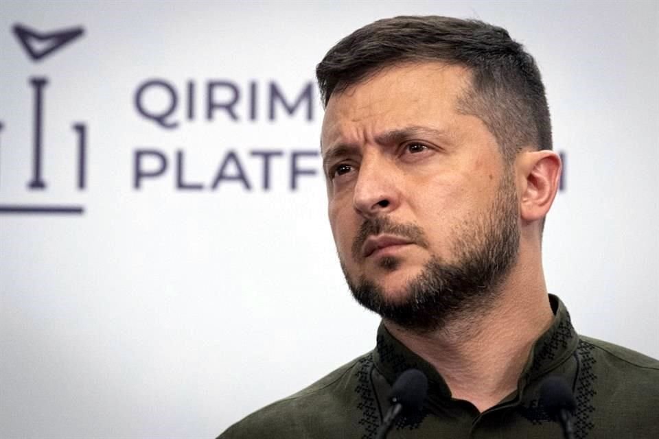 El Presidente de Ucrania, Volodymyr Zelensky, hizo la advertencia durante su mensaje en video diario.