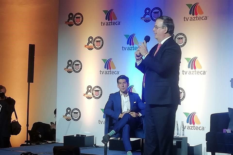 Marcelo Ebrard, Secretario de Relaciones Exteriores.