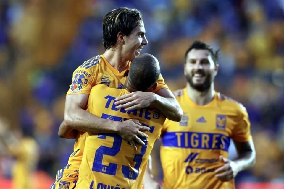 Las imágenes del primer tiempo, cuando Tigres se puso arriba 1-0.