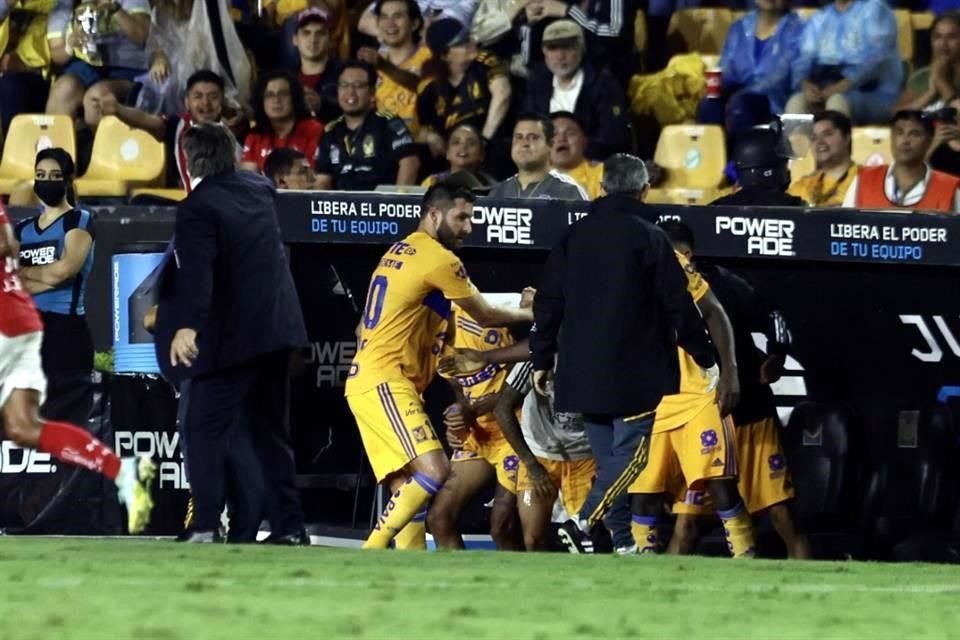 Las imágenes del segundo tiempo en el 3-1 de Tigres sobre Toluca.