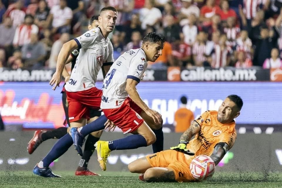 Las Chivas vienen de superar 2-1 al Tijuana y tienen un par de partidos en fila en el AKRON.