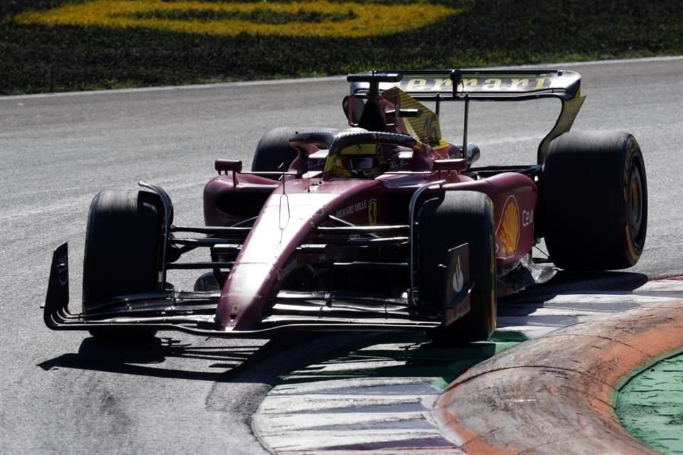 Charles Leclerc fue el mejor de Ferrari.