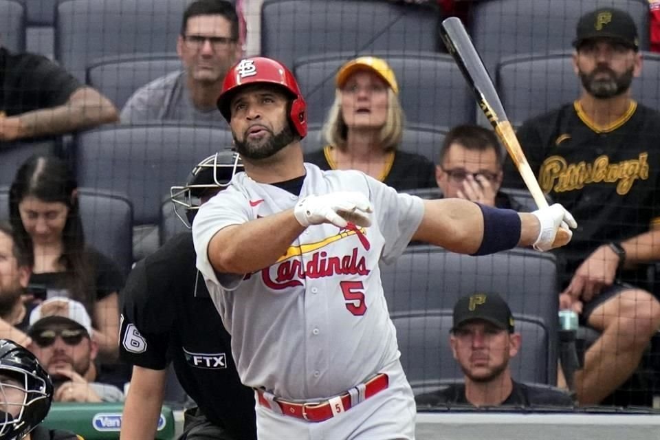 Albert Pujols, cuarto máximo jonronero de la MLB