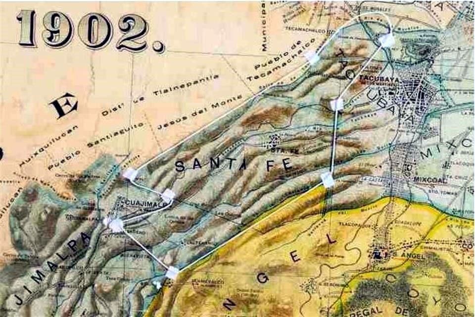 El decreto, previo a la Constitucin de 1917, afectara con la apropiacin a la superficie donde hoy est la Universidad Iberoamericana, el Centro Comercial Santa Fe y decenas de edificios.