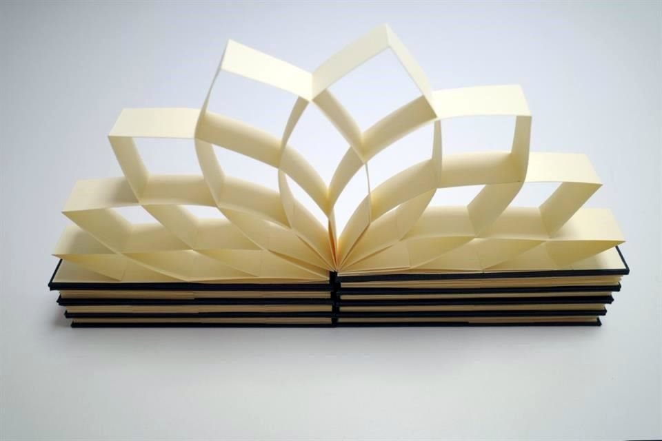 Estos libros objeto adquieren cualidades escultóricas.