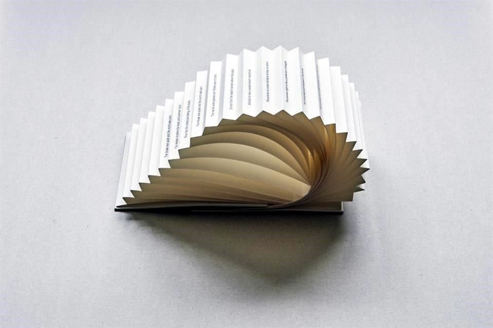 Estos libros objeto adquieren cualidades escultóricas.