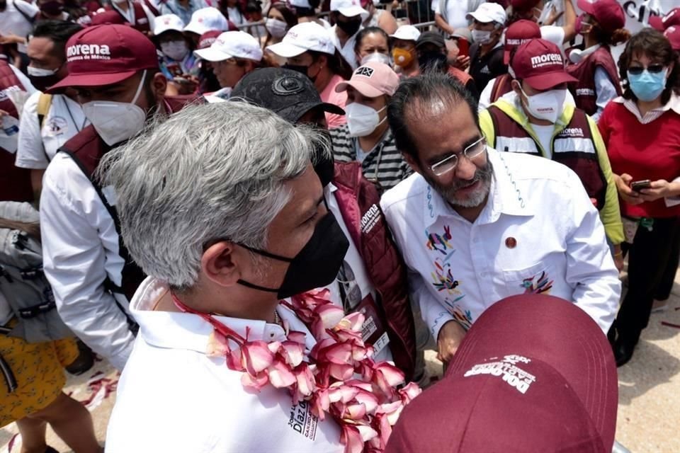 Bejarano se postuló en el distrito electoral federal 15 de la Ciudad de México.