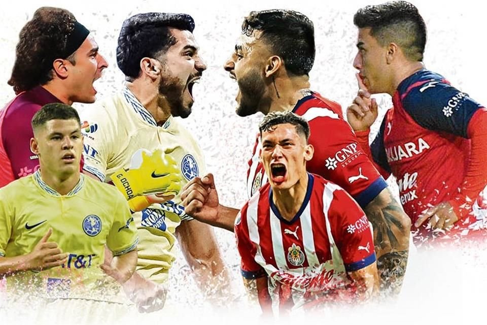 Se espera un gran duelo entre América y Chivas.