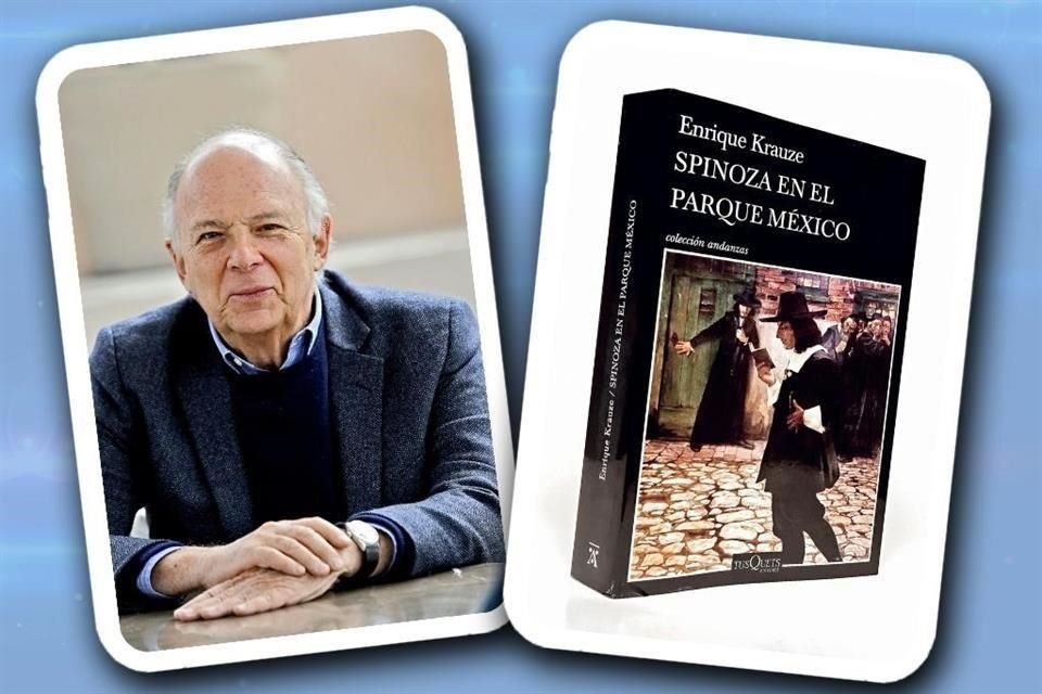 Krauze aborda sus orígenes familiares, su vínculo con su abuelo paterno (spinozista y socialista) y su raigambre judía.