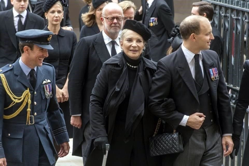 La Princesa Michael of Kent también asistió de rigurosa etiqueta.