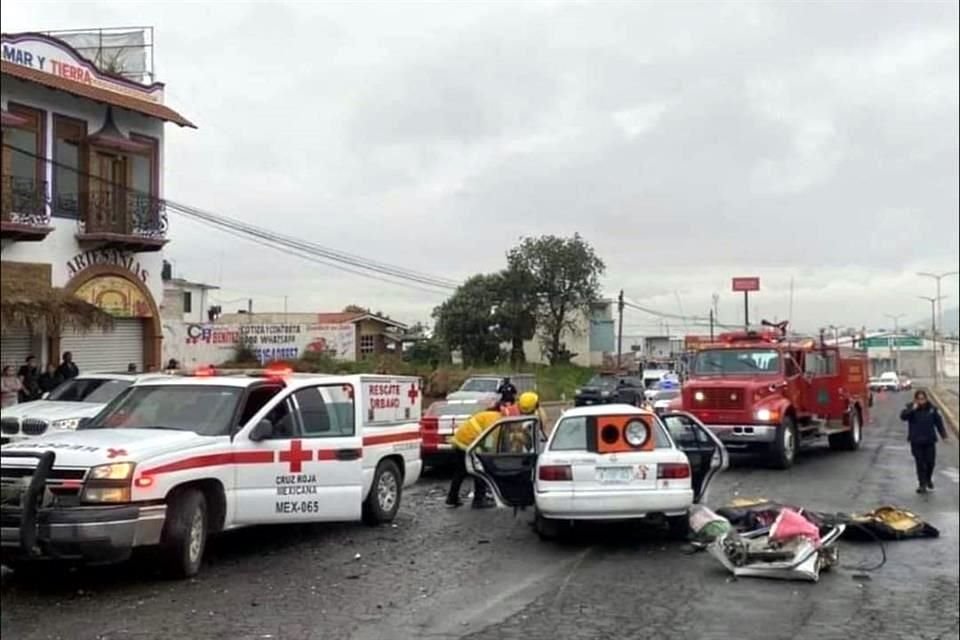 El choque causó seis muertes.