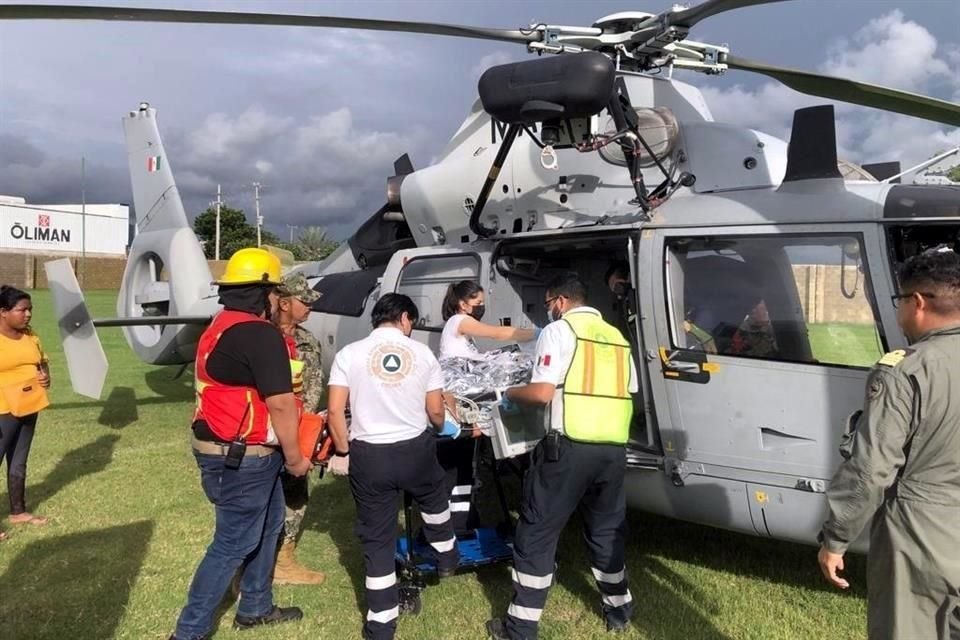 Indira Vizcaíno, Gobernadora de Colima, reportó que, además hay 3 personas lesionadas, una de las cuales está grave.