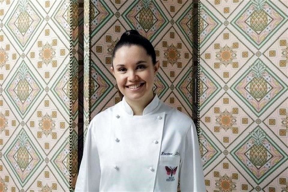 Karime López es la primera mexicana al frente de un restaurante con estrella Michelín.