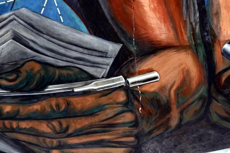 Sería el temblor de 7.7 grados que se sintió en Guadalajara el pasado 19 de septiembre el que provocó diez fisuras en el mural El hombre creador y moderno.