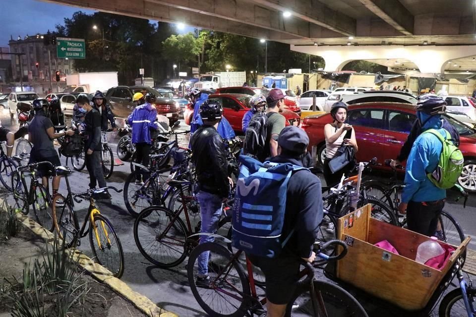 En los Viernes de Furia, los ciclistas han llegado a infraccionar a cerca de 25 automovilistas y hasta un mínimo 3 por rodada.