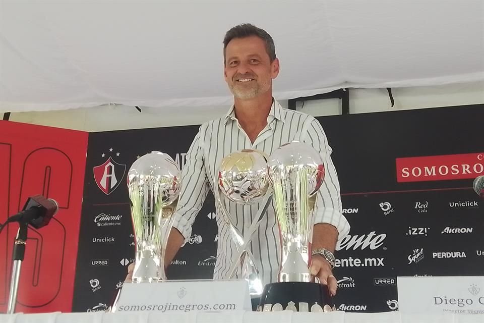 Diego Cocca, el técnico más ganador del Atlas.