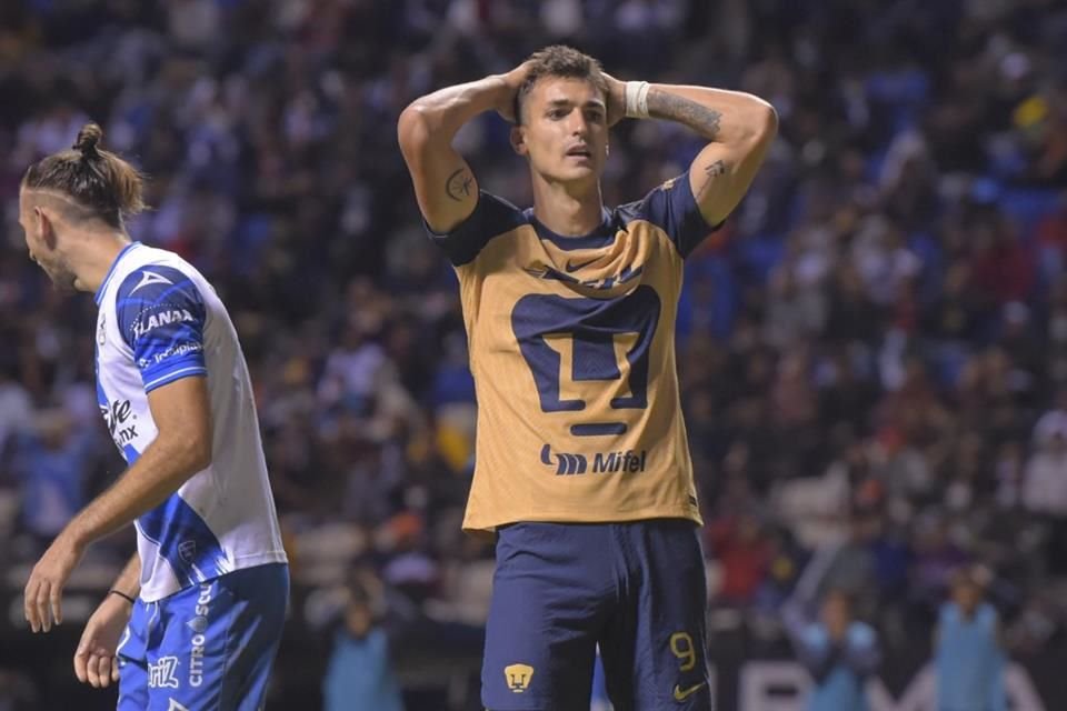 Pumas perdió en Puebla y quedó sin posibilidades de avanzar a la siguiente fase.