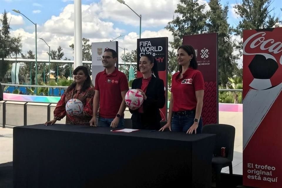 El Trofeo de la Copa del Mundo será recibido en Iztapalapa.