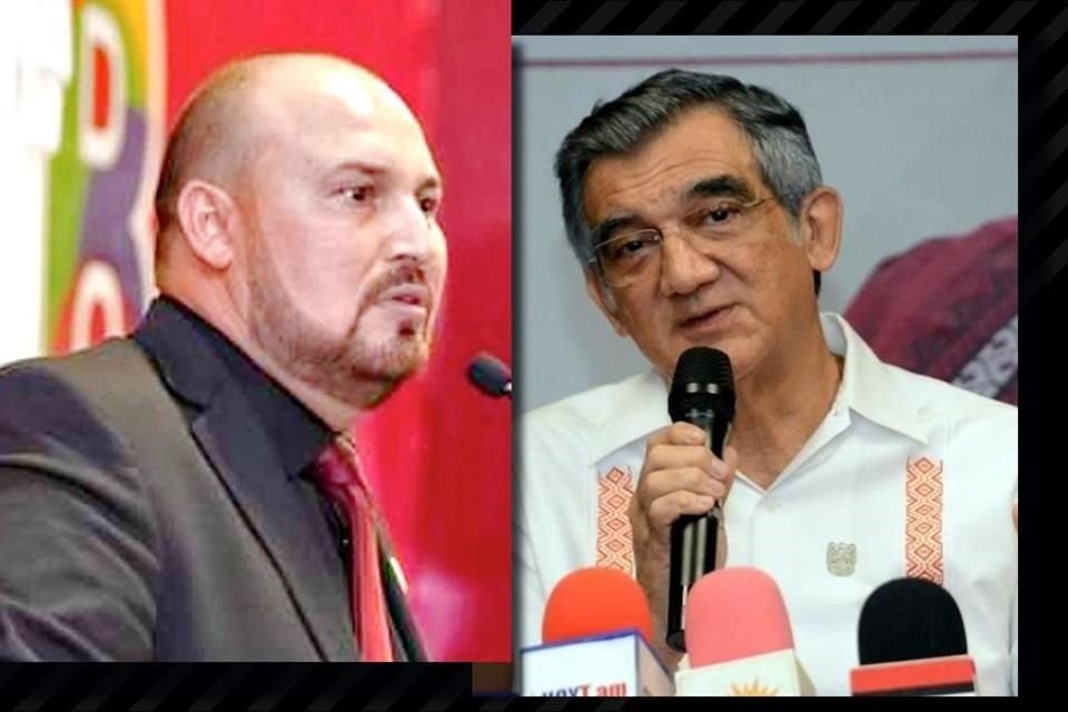 Héctor Joel Villegas (Izquierda), ex Alcalde de Río Bravo, es señalado por nexos con Sergio Carmona, empresario ligado al huachicol y pese a ello formará parte del gabinete de Américo Villarreal.