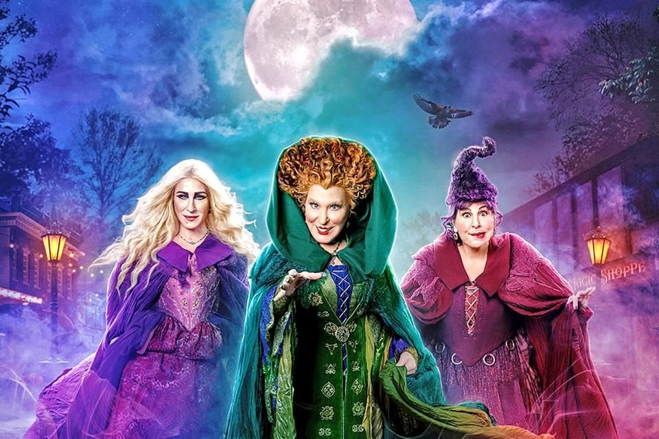 El filme protagonizado por Bette Midler, Kathy Najimi y Sarah Jessica Parker, 'Abracadabra 2', estrena este viernes en Disney+.