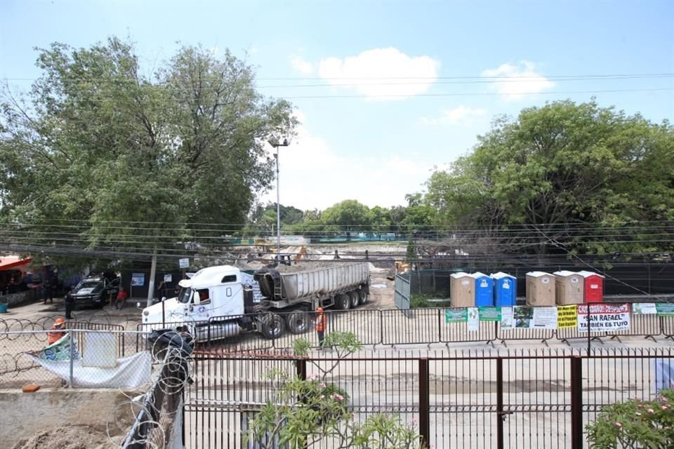 Las obras en el parque San Rafael continuarán, pues un juzgado negó una suspensión definitiva a los vecinos.