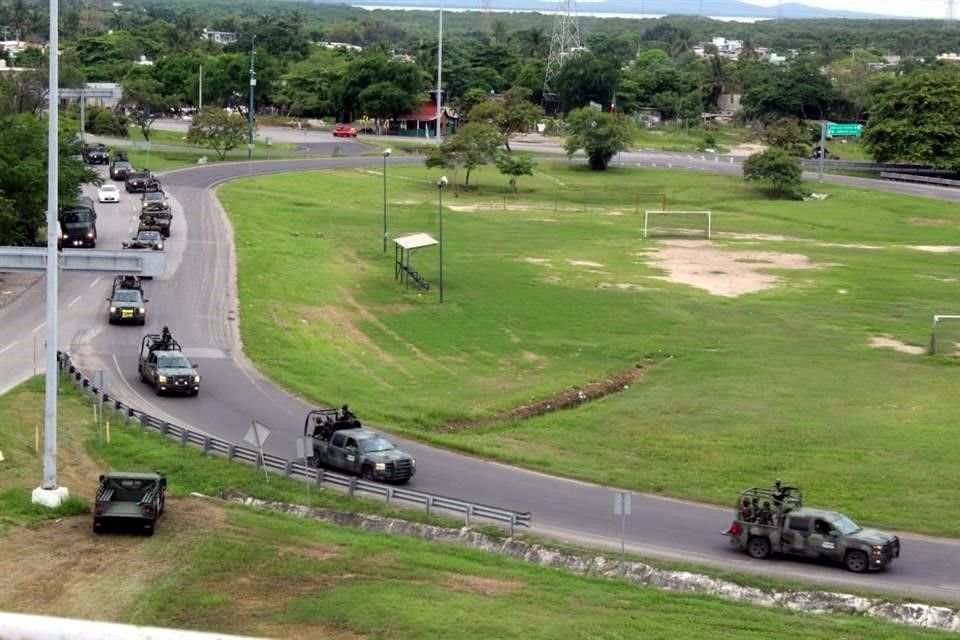 La SEDENA informó que los militares llegan para apoyar la seguridad pública del estado.