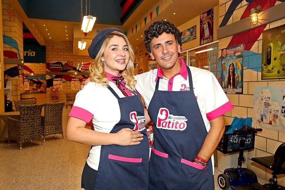 Ricardo Margaleff y Daniela Luján protagonizan la comedia.