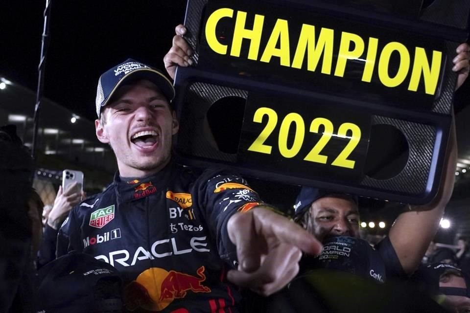 Max Verstappen logró su bicampeonato en la F1.