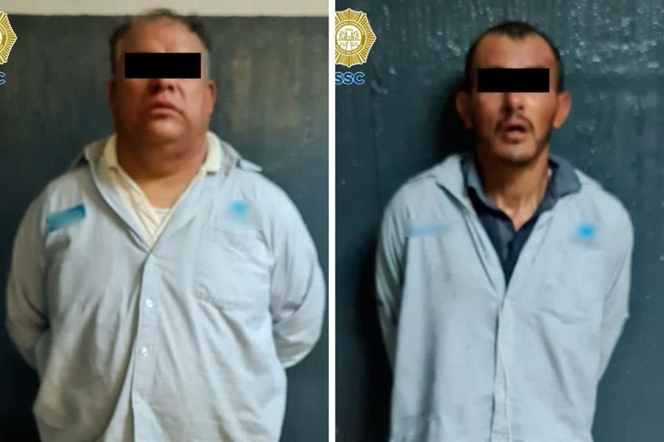 Tras una persecución, lograron capturar a dos sospechosos en Eje 1 Norte y Eje 3 Oriente Eduardo Molina, en la Alcaldía Venustiano Carranza.