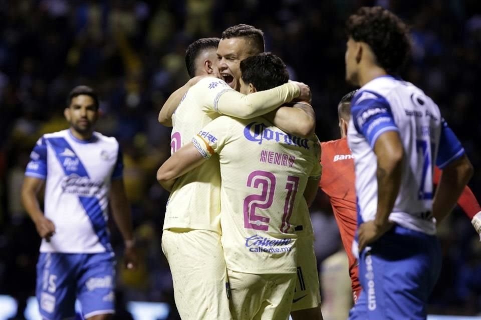 El América venció 6-1 al Puebla en la Ida de los Cuartos del Apertura 2022.