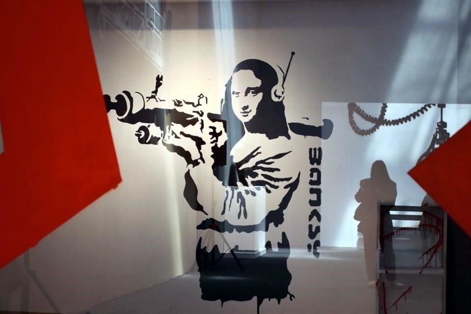 'Without Limits: The Art of Bansky' se inaugura este sábado en París 32, esquina con Reforma.