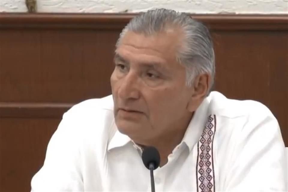 Adán Augusto López, titular de Segob, en Sinaloa.