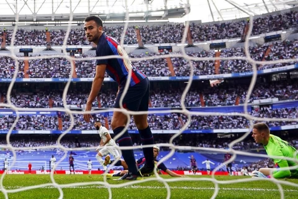 Los culés poco pudieron hacer en el Bernabéu.