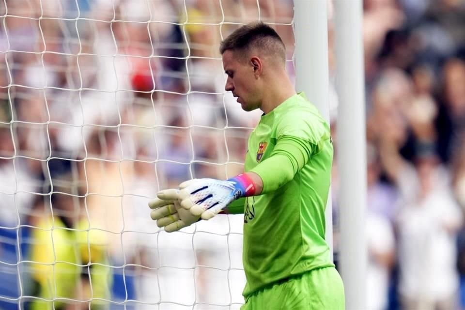 La desesperación de Marc-Andre ter Stegen.