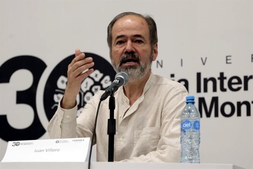 Villoro recordó la trascendencia cultural de José Vasconcelos, primer Secretario de Educación en México, al presentar este domingo en la FIL de Monterrey una antología del poeta Ramón López Velarde.