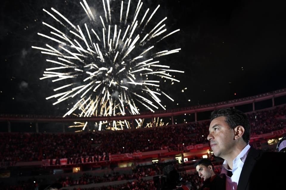 Marcelo Gallardo llegó como DT de River Plate en 2014.