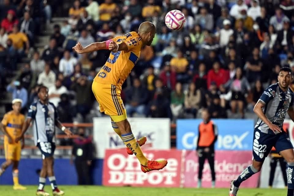 Guido Pizarro había empatado el partido con este cabezazo, al 63'.