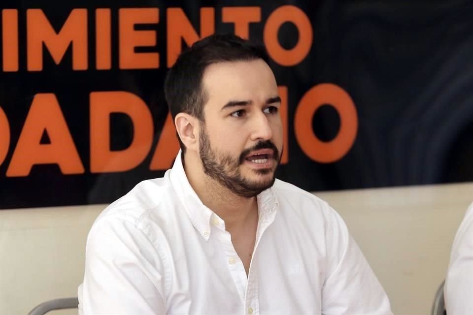 Agustín Basave Alanís, diputado por MC, es secretario de la Comisión de Seguridad Ciudadana en San Lázaro.