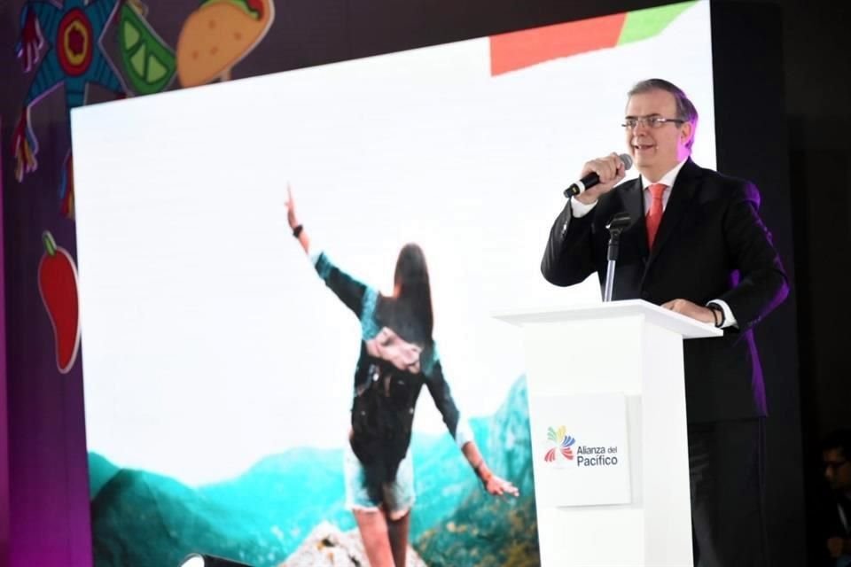 El Canciller Marcelo Ebrard participó en el séptimo Encuentro de Jóvenes de la Alianza del Pacífico.