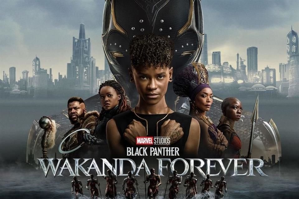 'Pantera Negra: Wakanda Por Siempre' está en el primer lugar a un día de su estreno; en México generó millón y medio de dólares.