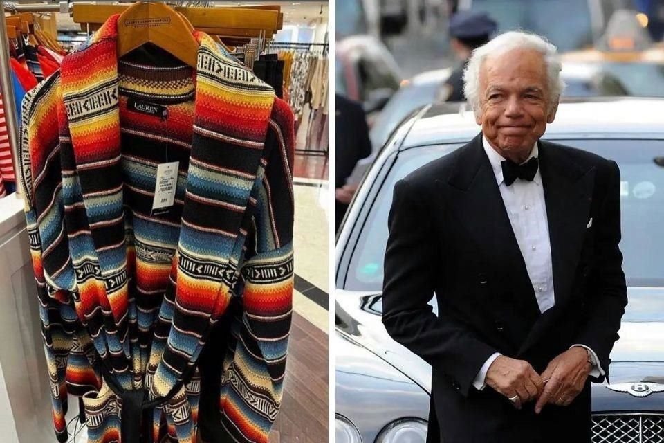 Beatriz Gutiérrez, esposa del Presidente Andrés Manuel López Obrador, acusó al diseñador Ralph Lauren de plagiar diseños indígenas.