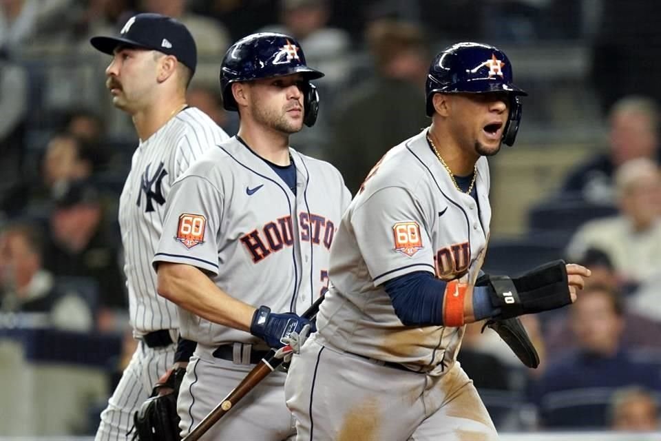 Los Astros están a un triunfo de aniquilar a los Yankees.