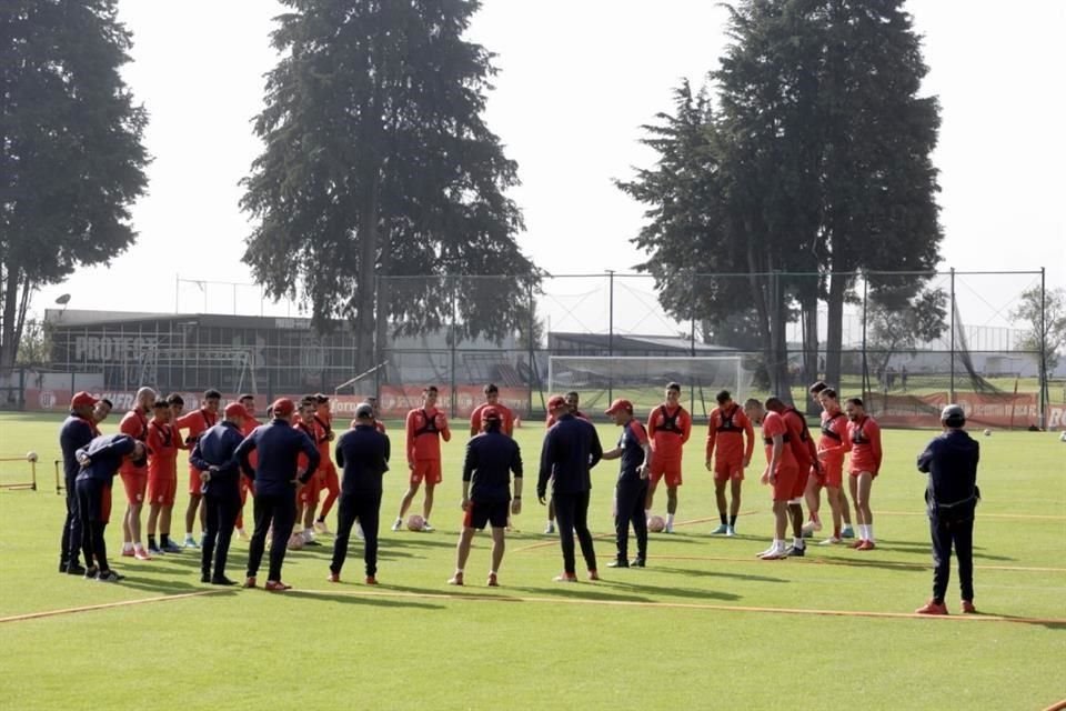 El Toluca tuvo su primer entrenamiento para la Final del Apertura 2022.