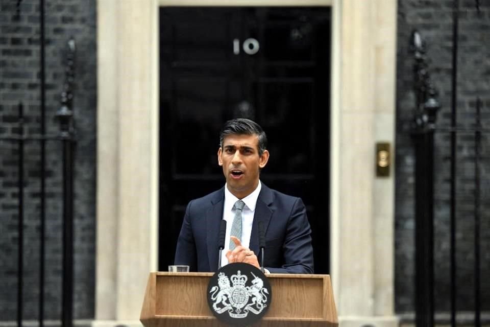 Rishi Sunak asumió como Primer Ministro del Reino Unido.