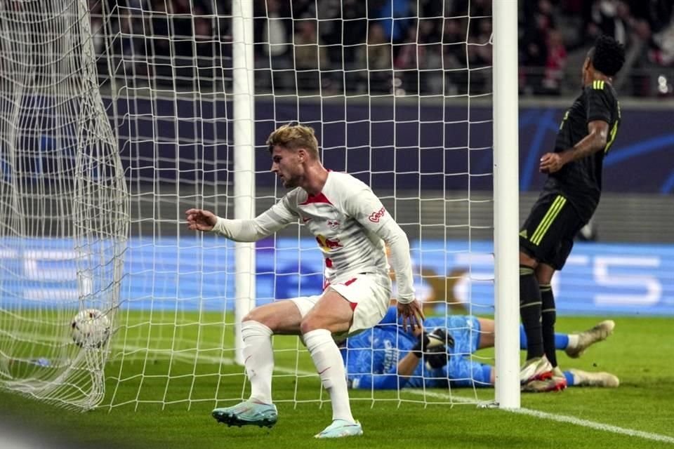 Timo Werner anotó el tercer gol de los alemanes.