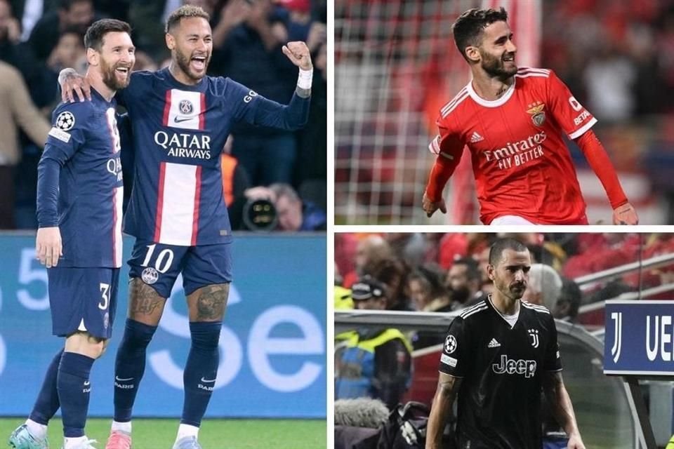 PSG y Benfica consiguieron su pase en el Grupo H, mientras que Juventus solo aspira a Europa League.