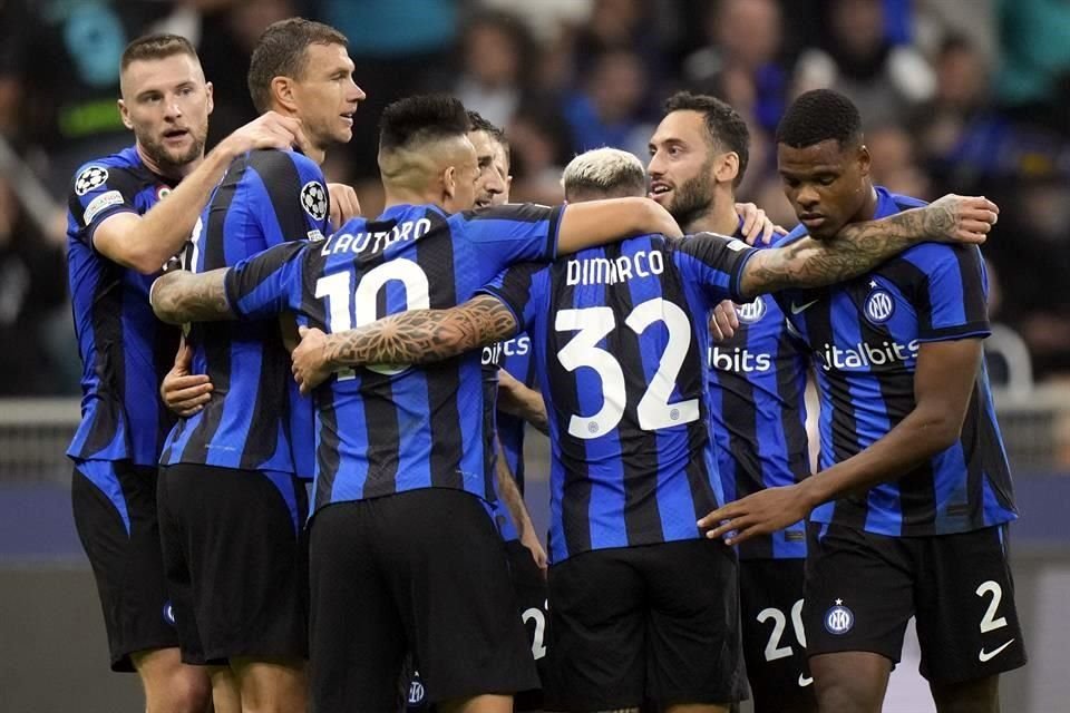 El Inter aseguró su lugar en los Octavos de Champions League.