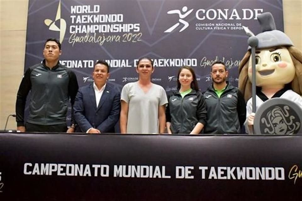 Hoy fueron develadas las medallas para el Campeonato Mundial de Taekwondo  Guadalajara 2022.