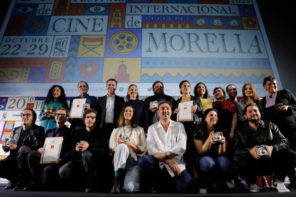 Premiación y clausura de la edición 20 del Festival Internacional de Cine de Morelia.