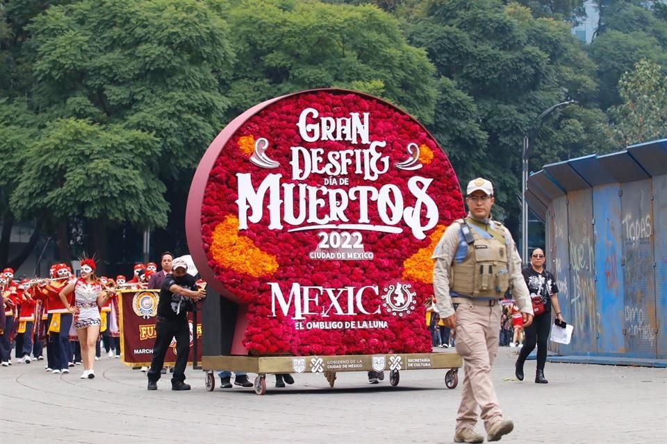 Este sábado 29 de octubre se realizó el Gran Desfile de Día de Muertos, en la Ciudad de México.